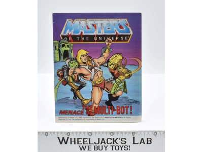 The Menace Of The Multi-Bot! 1985 Mini Comic He-Man MOTU