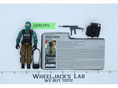 Beach Head V1 100% Complete G.I. Joe 1986 Hasbro Vintage Action Figure