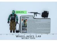 Beach Head V1 100% Complete G.I. Joe 1986 Hasbro Vintage Action Figure