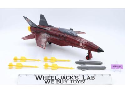 Python Conquest X-30 Jet 100% Complete GI Joe 1989 Hasbro Action Figure Vehicle
